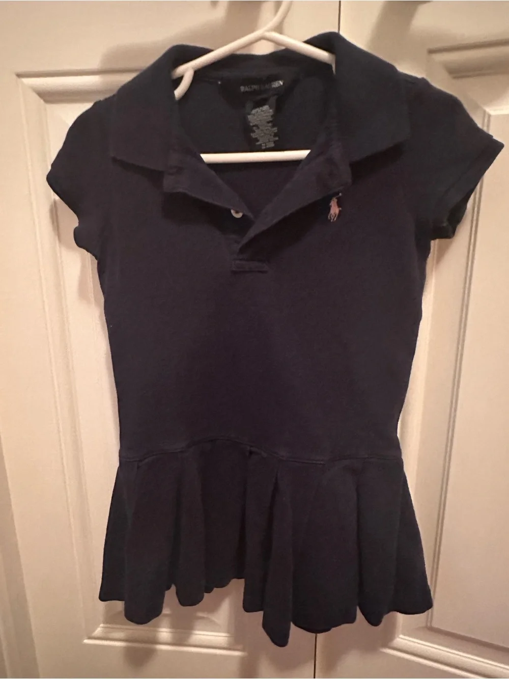 Lot or Bundle - Polo by Ralph Lauren Pink and Ralph Lauren Navy Dresses